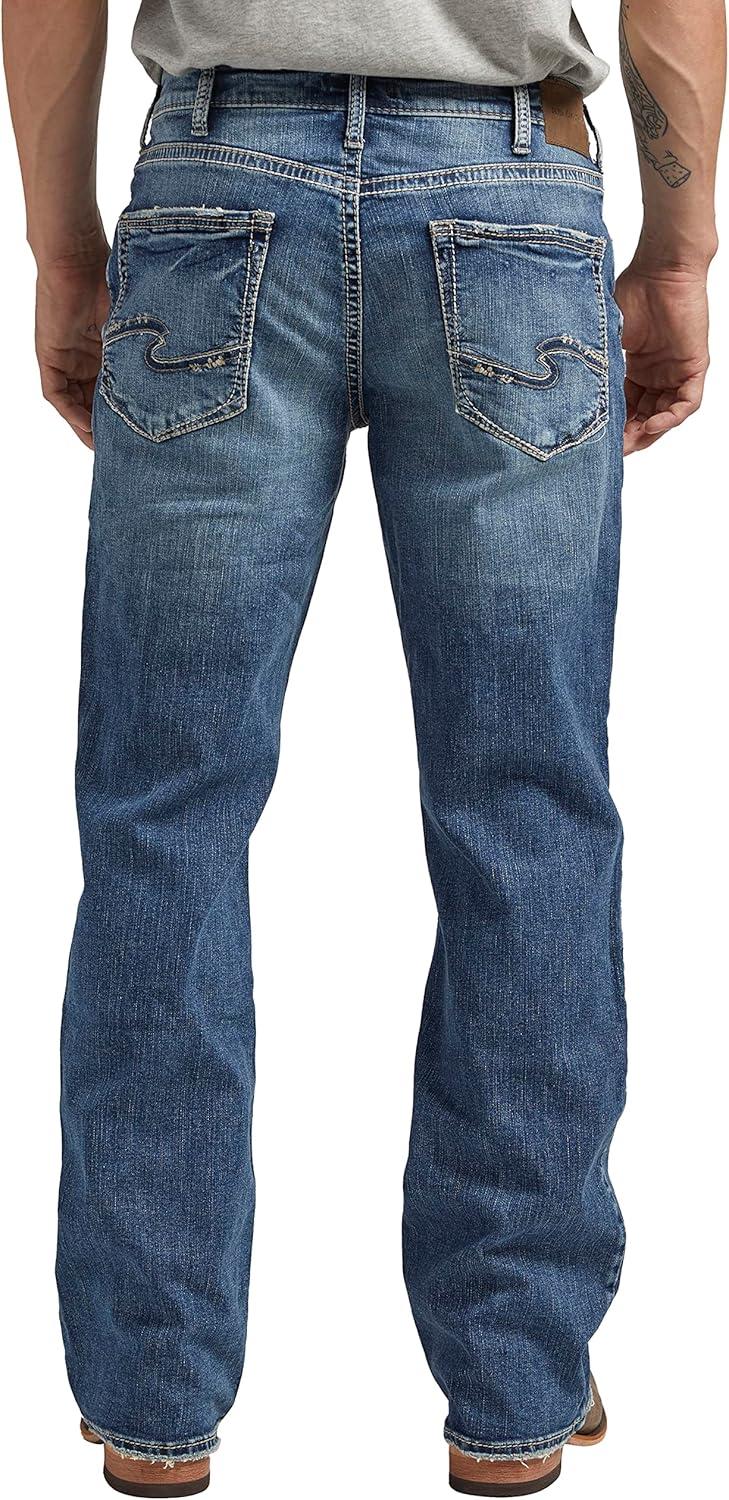 image:imageSilver Jeans Co Mens Zac Relaxed Fit Straight Leg Jean LegacyDark Wash Scv309