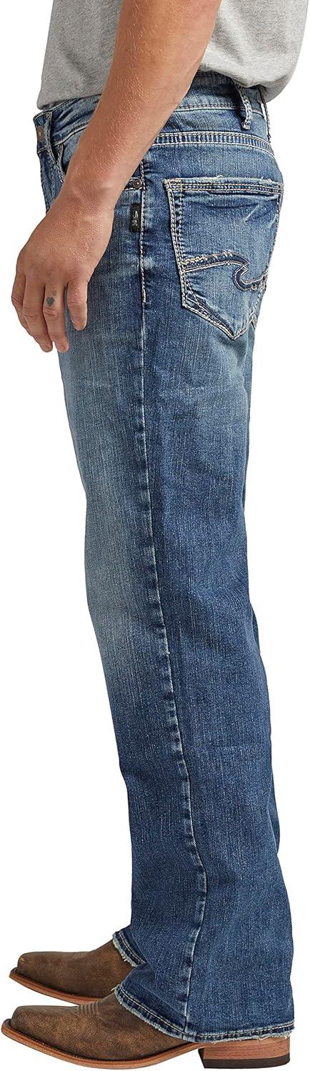 image:imageSilver Jeans Co Mens Zac Relaxed Fit Straight Leg Jean LegacyDark Wash Scv309