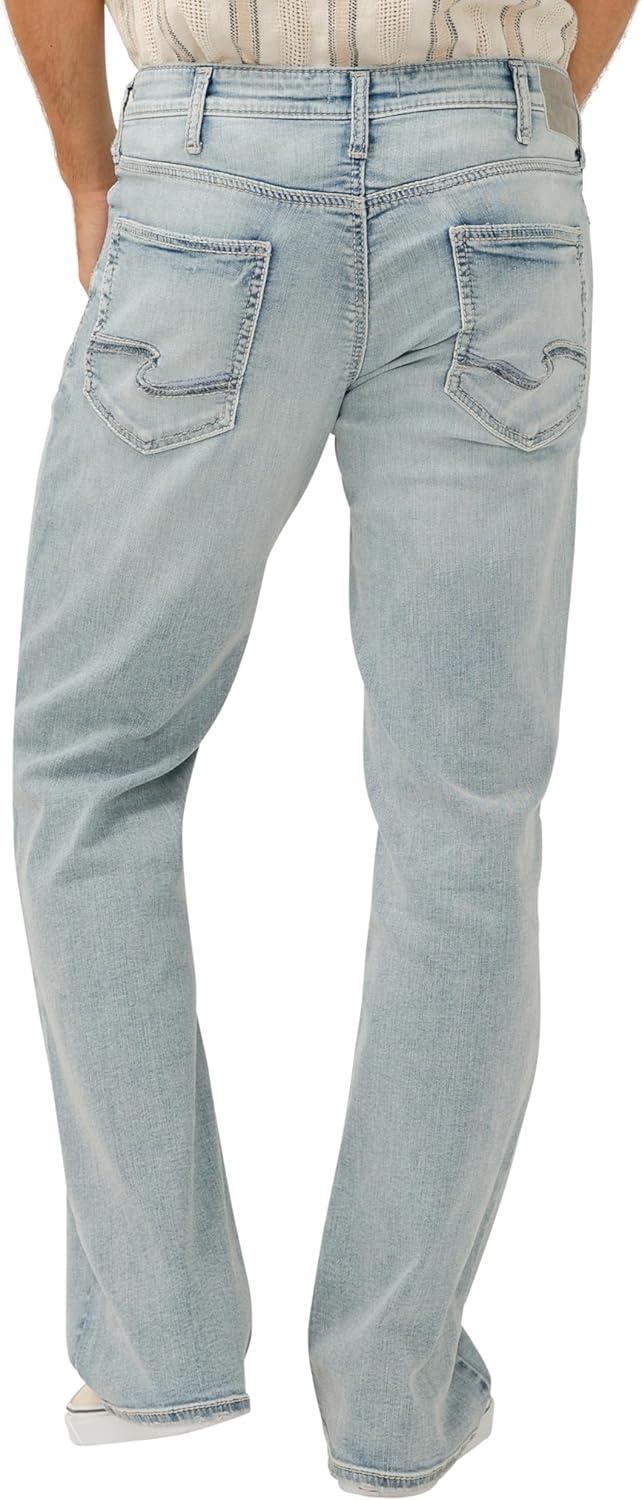 image:imageSilver Jeans Co Mens Zac Relaxed Fit Straight Leg Jean LegacyLight Wash