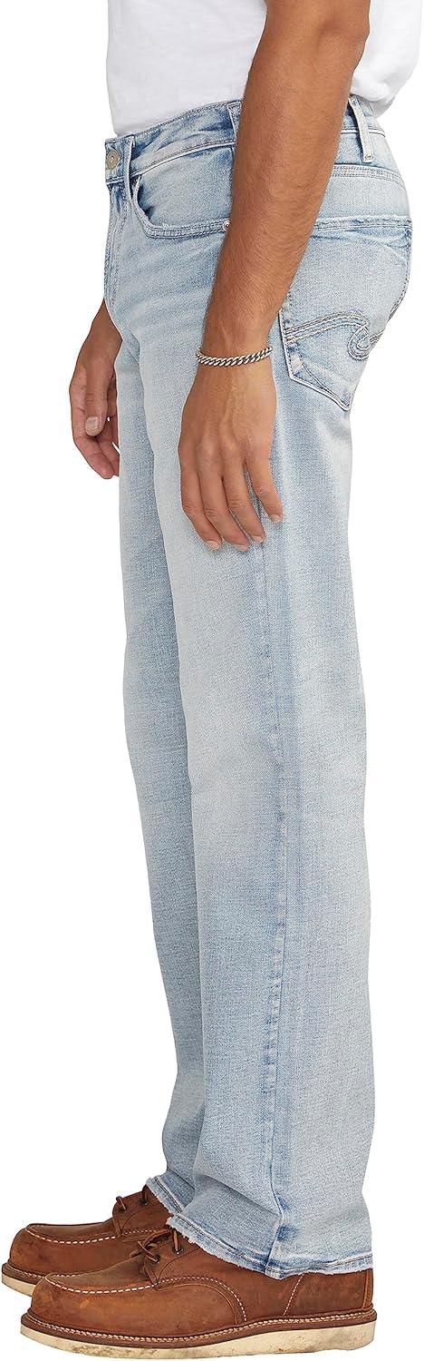image:imageSilver Jeans Co Mens Zac Relaxed Fit Straight Leg Jean LegacyLight Wash Soc160