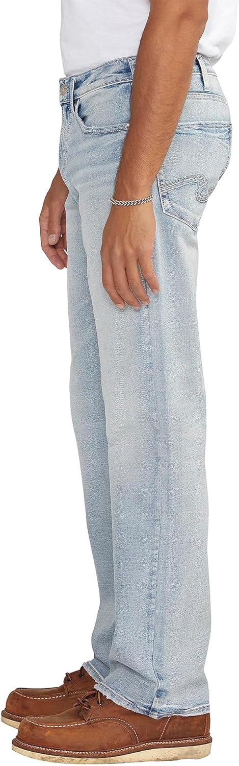 image:imageSilver Jeans Co Mens Zac Relaxed Fit Straight Leg Jean LegacyLight Wash Soc160