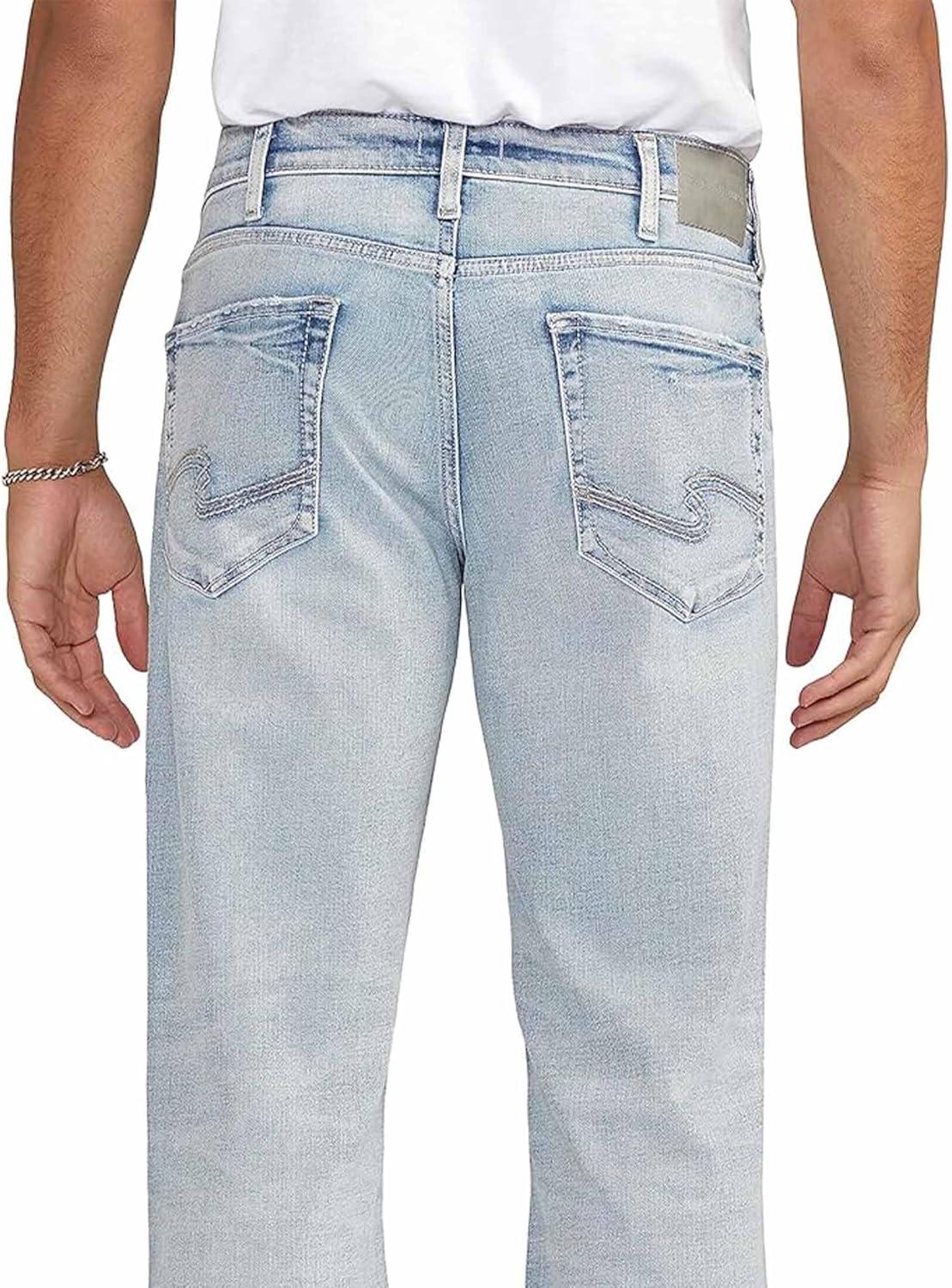 image:imageSilver Jeans Co Mens Zac Relaxed Fit Straight Leg Jean LegacyLight Wash Soc160