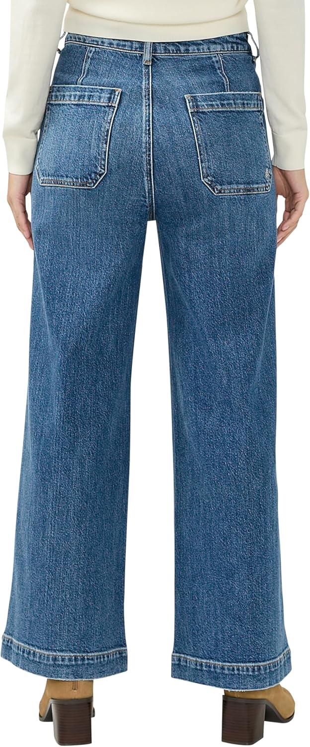 image:imageSilver Jeans Co Womens 70s High Rise Wide Leg JeansIndigo