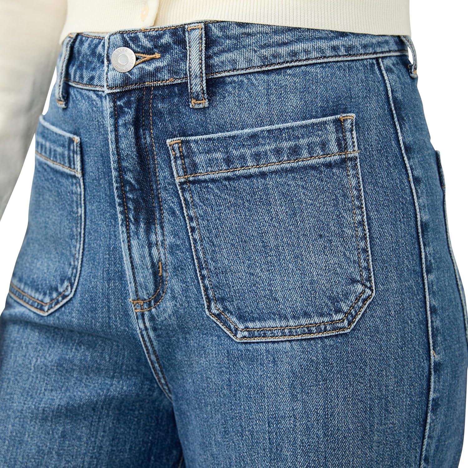 image:imageSilver Jeans Co Womens 70s High Rise Wide Leg JeansIndigo