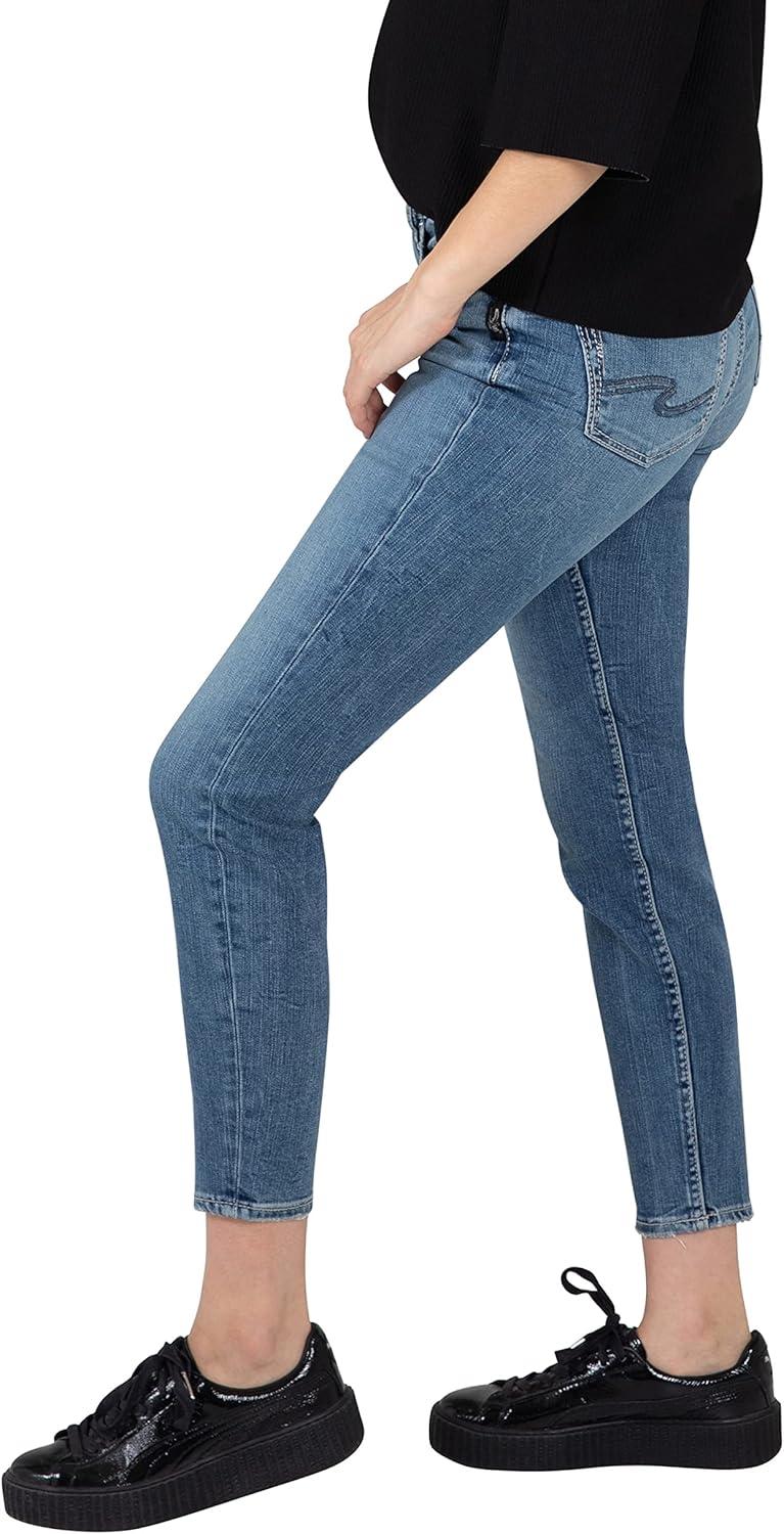 image:imageSilver Jeans Co Womens Avery High Rise Curvy Fit Skinny JeansMedium Eco Wash