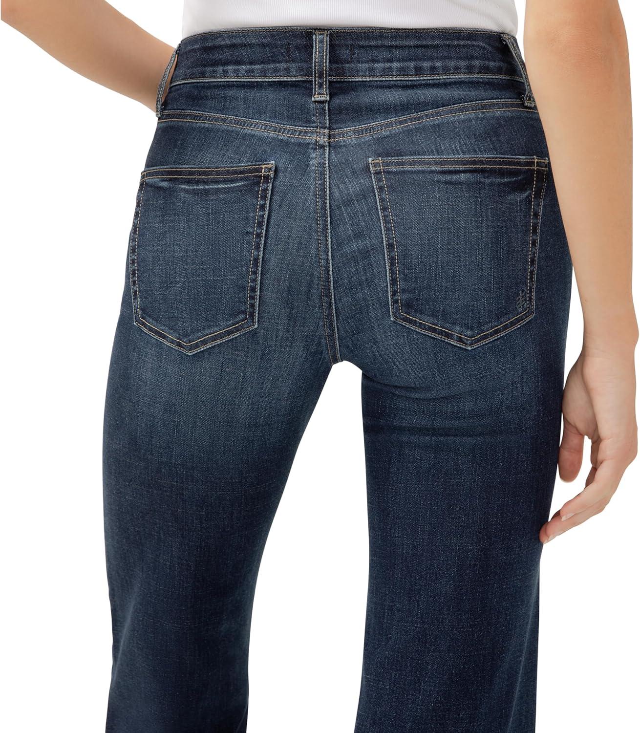 image:imageSilver Jeans Co Womens Avery High Rise Curvy Fit Trouser JeansLuxe Stretch Indigo