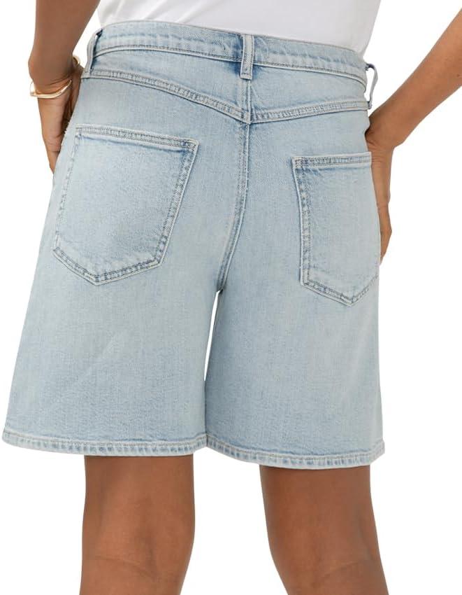 image:imageSilver Jeans Co Womens Be Easy High Rise Drawstring ShortsIndigo