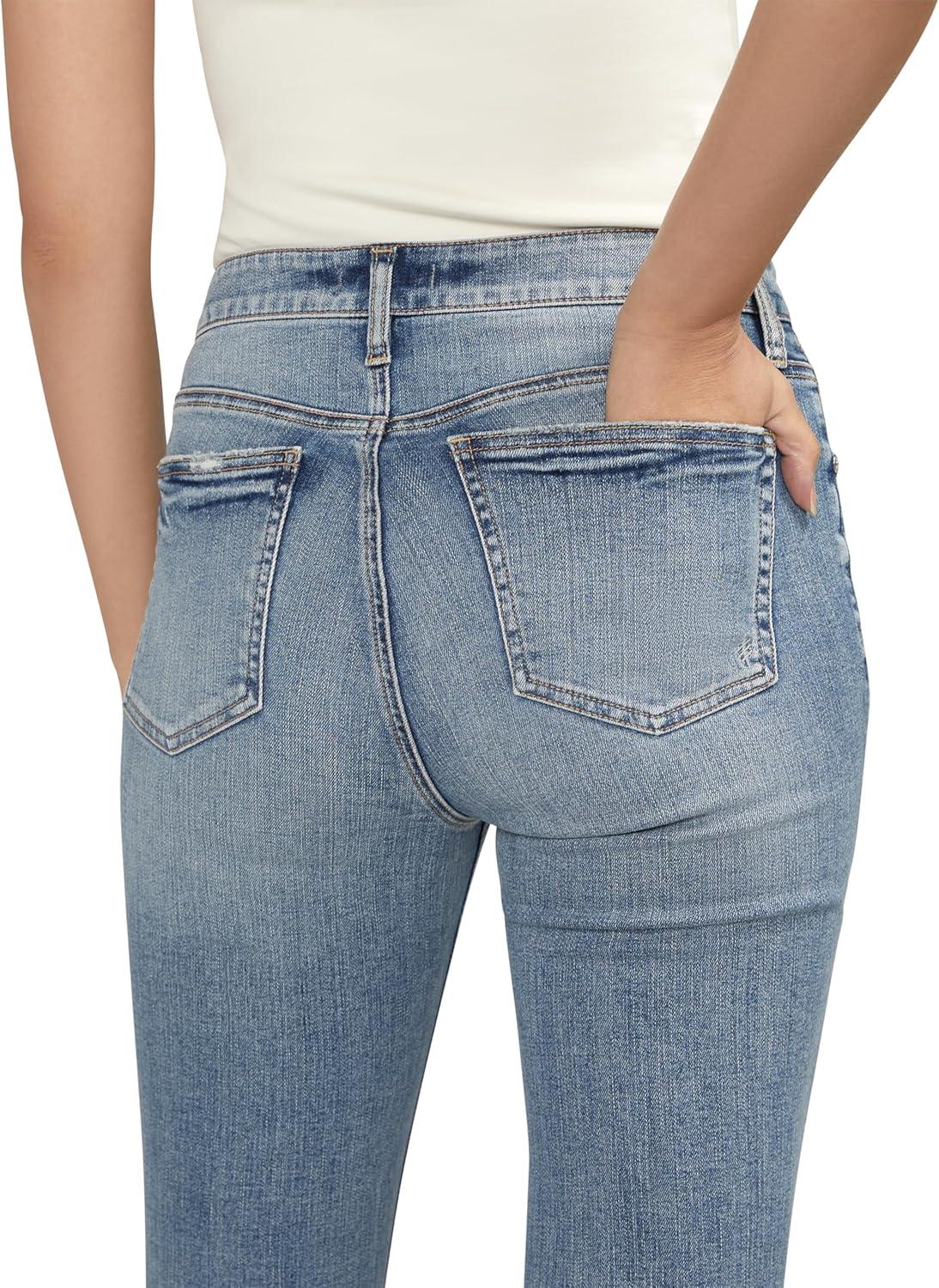 image:imageSilver Jeans Co Womens Beau High Rise Slim Leg JeansIndigo