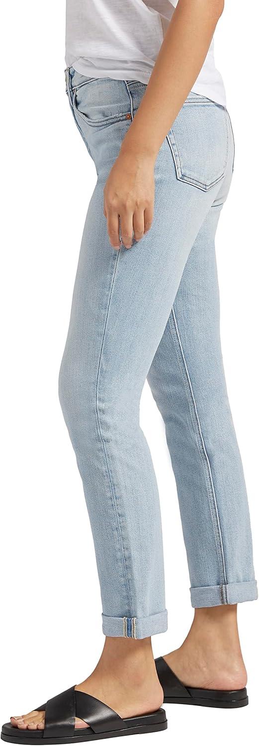 image:imageSilver Jeans Co Womens Beau High Rise Slim Leg JeansLight Wash Soc140