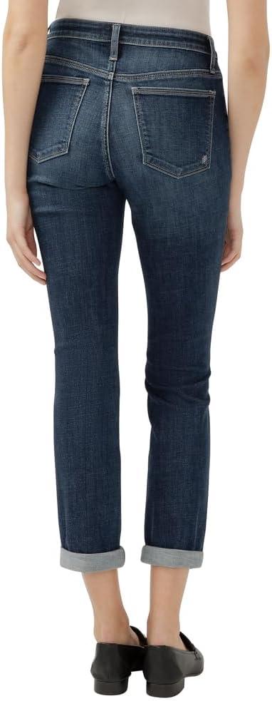 image:imageSilver Jeans Co Womens Beau High Rise Slim Leg JeansLuxe Stretch Dark Indigo