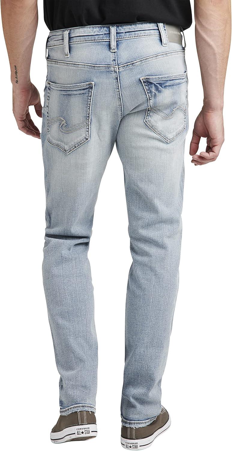 image:imageSilver Jeans Co Womens Big amp Tall Eddie Athletic Fit Tapered Leg Jeans LegacyLight Wash Scv194