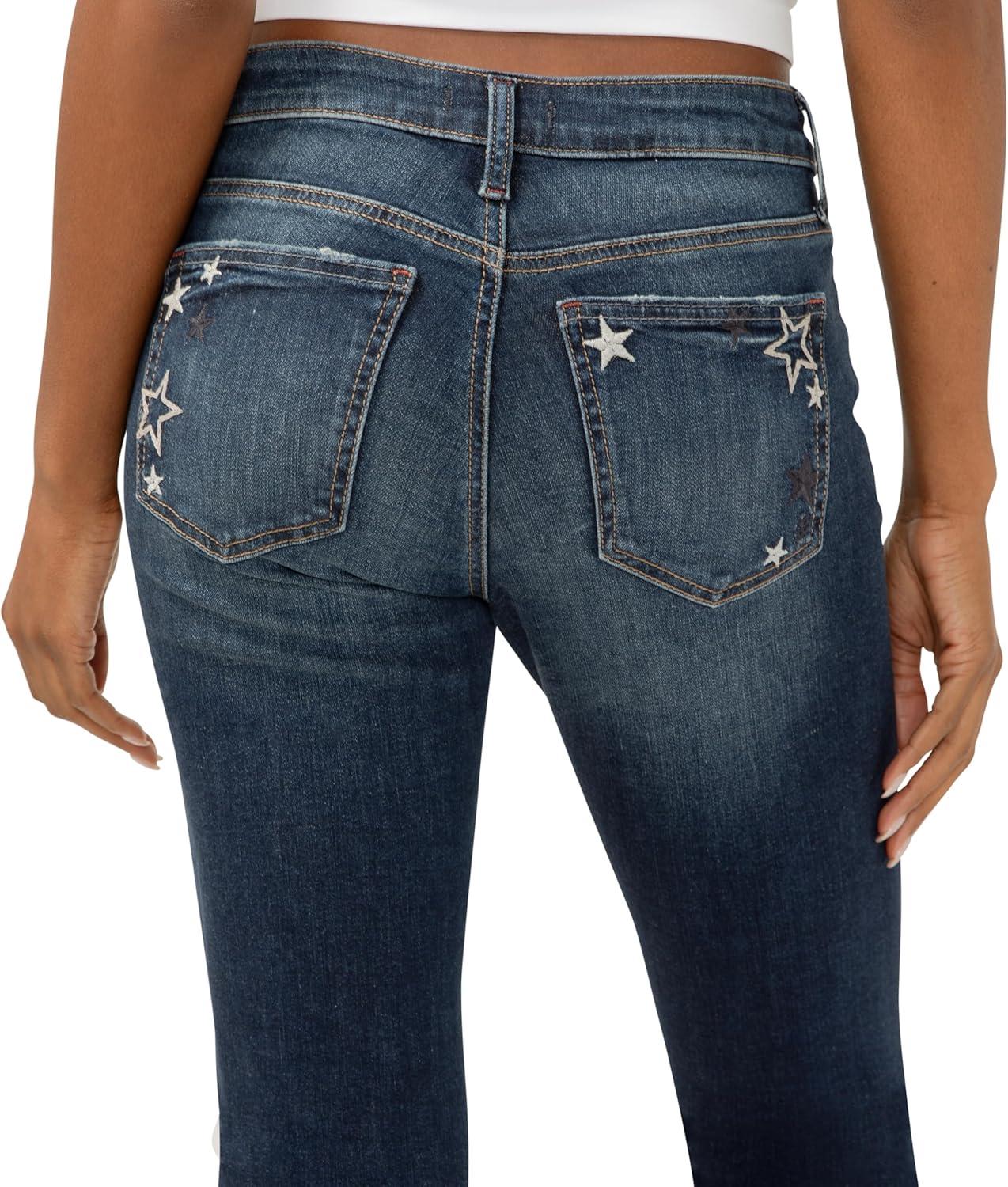image:imageSilver Jeans Co Womens Elyse Mid Rise Comfort Fit Capri JeansHonor