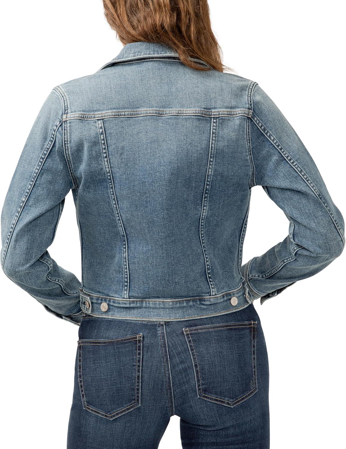 image:imageSilver Jeans Co Womens Fitted Denim JacketFitted Indigo