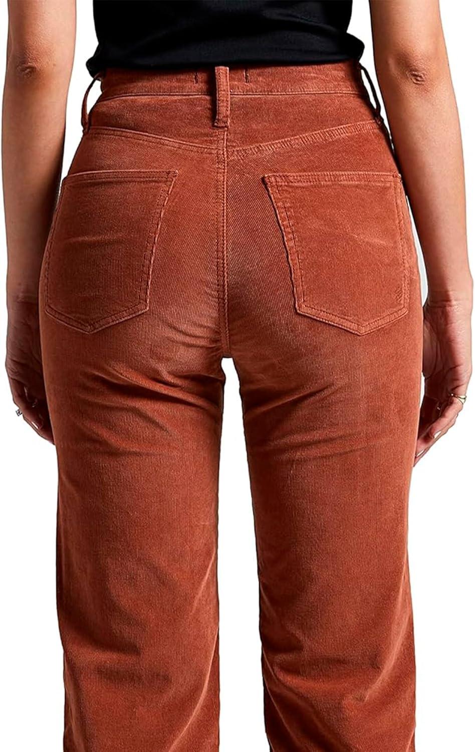 image:imageSilver Jeans Co Womens Highly Desirable High Rise Straight Leg PantsLegacyBrown