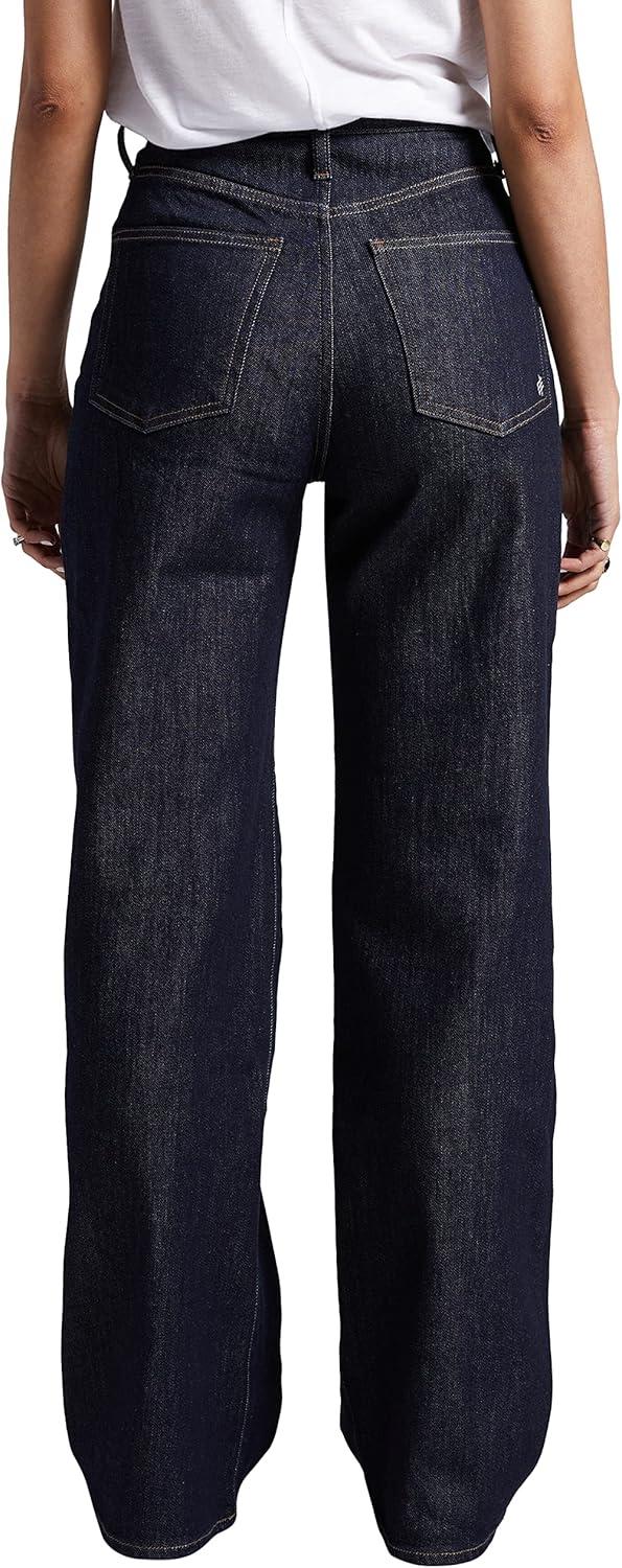 image:imageSilver Jeans Co Womens Highly Desirable High Rise Trouser Leg JeansLegacyBlue
