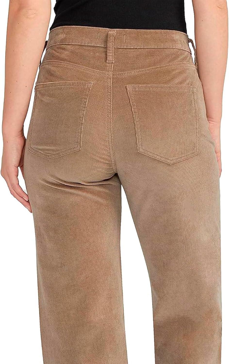 image:imageSilver Jeans Co Womens Highly Desirable High Rise Trouser Leg PantsMushroom