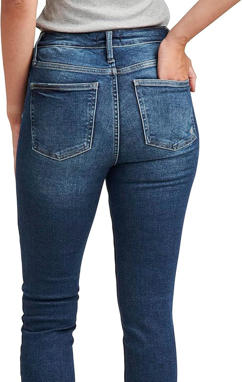 image:imageSilver Jeans Co Womens Infinite Fit High Rise Skinny Leg JeansIndigo Inf301