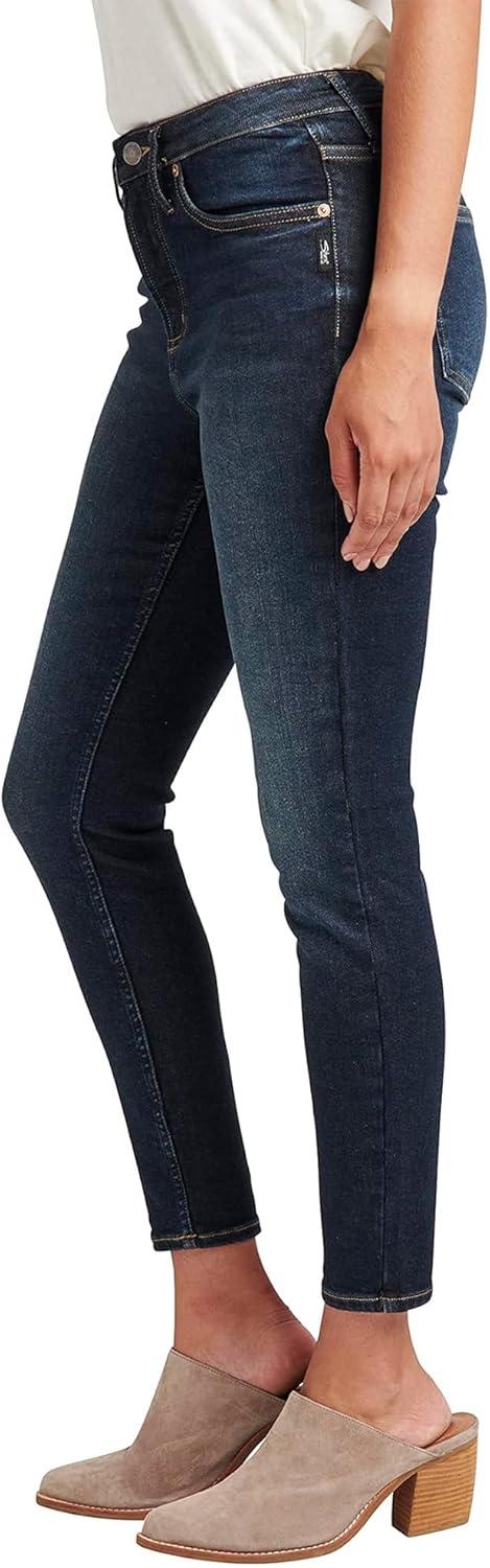 image:imageSilver Jeans Co Womens Infinite Fit High Rise Skinny Leg JeansIndigo Inf436