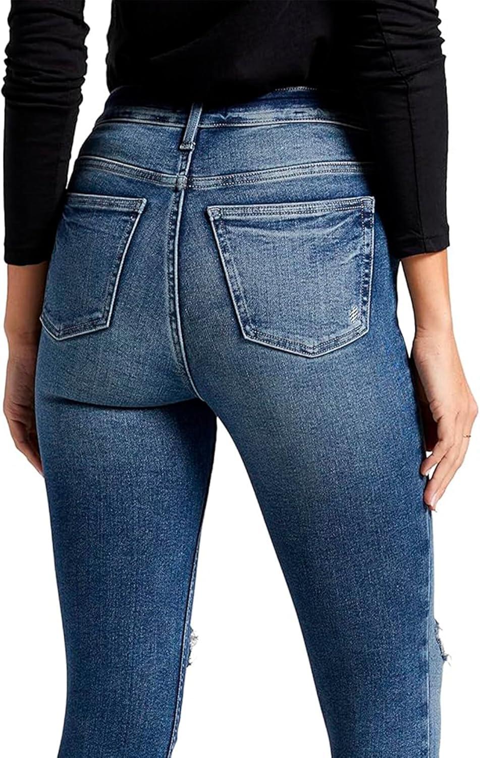 image:imageSilver Jeans Co Womens Infinite Fit High Rise Skinny Leg JeansMed Wash Inf219