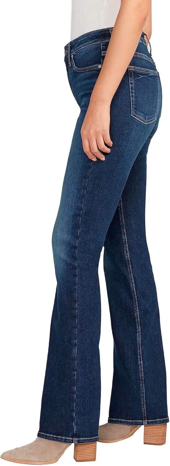 image:imageSilver Jeans Co Womens Infinite Fit Mid Rise Bootcut JeansDark Wash Inf487