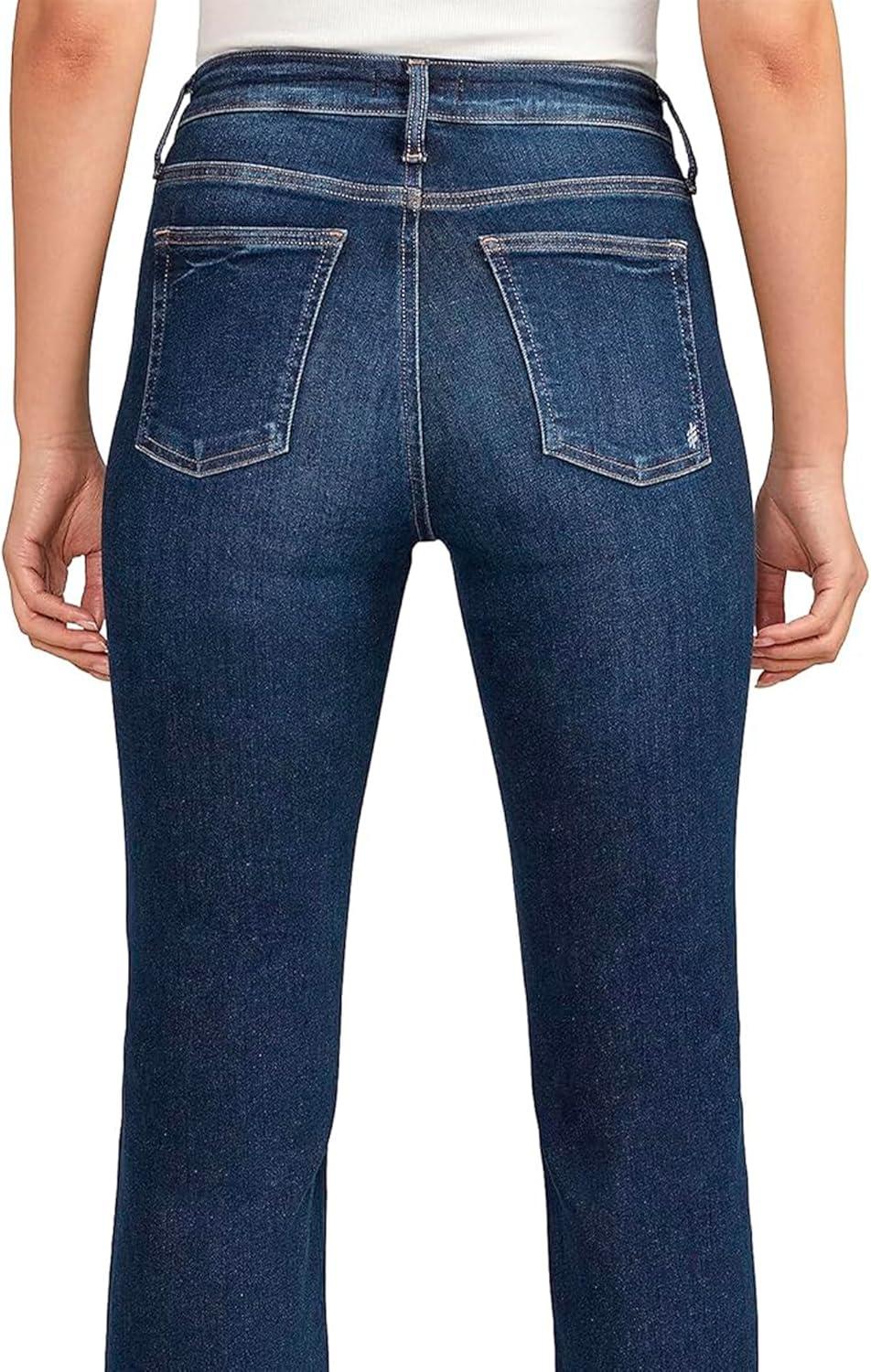 image:imageSilver Jeans Co Womens Infinite Fit Mid Rise Bootcut JeansDark Wash Inf487