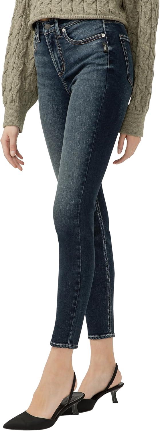 image:imageSilver Jeans Co Womens Isbister High Rise Skinny JeansIndigo
