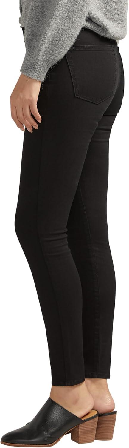 image:imageSilver Jeans Co Womens Isbister High Rise Skinny Leg JeansBlack