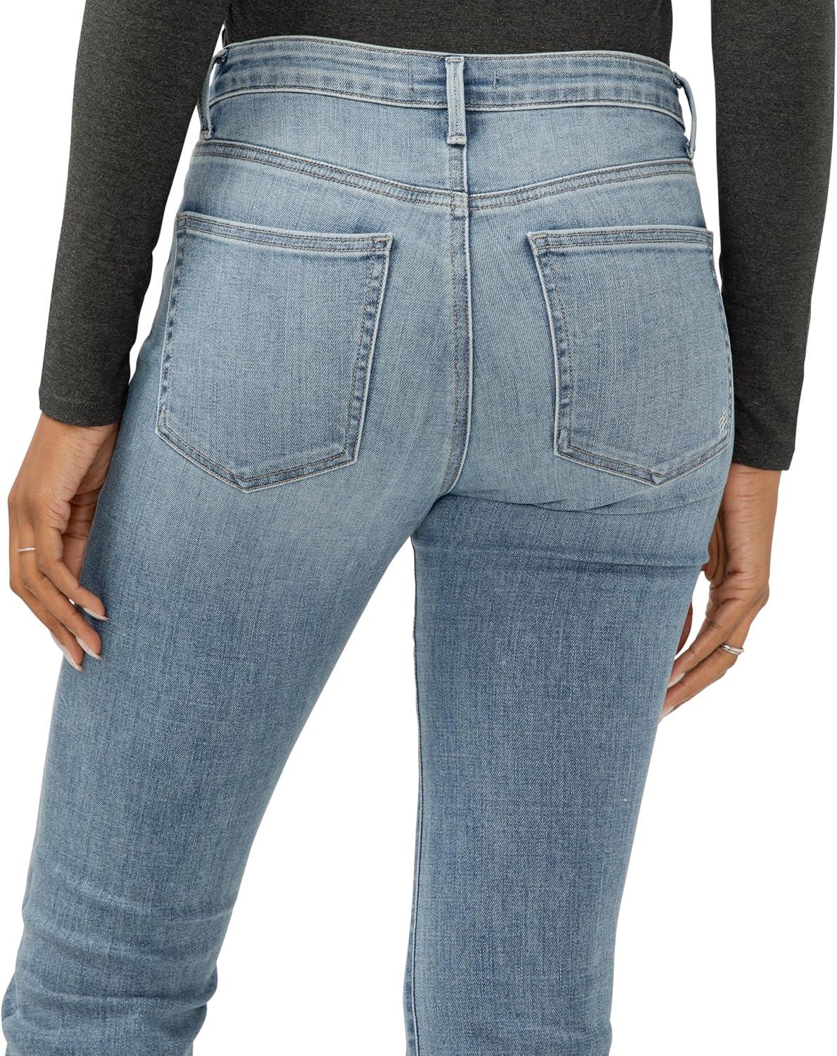 image:imageSilver Jeans Co Womens Isbister High Rise Straight Leg JeansLuxe Stretch Stevie