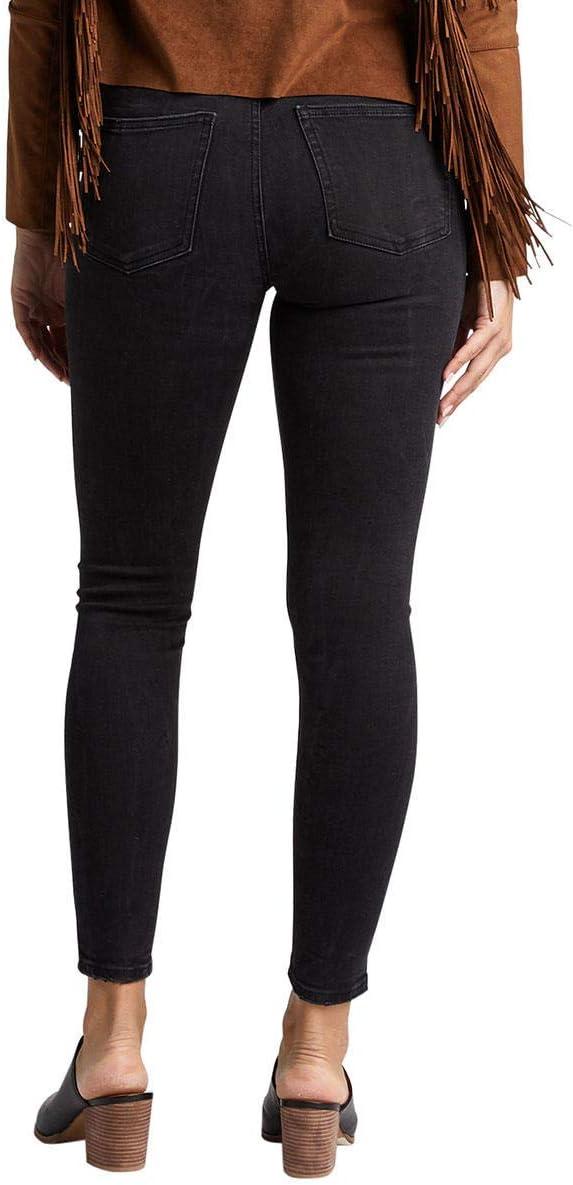 image:imageSilver Jeans Co Womens Most Wanted Mid Rise Skinny Fit JeansBlack