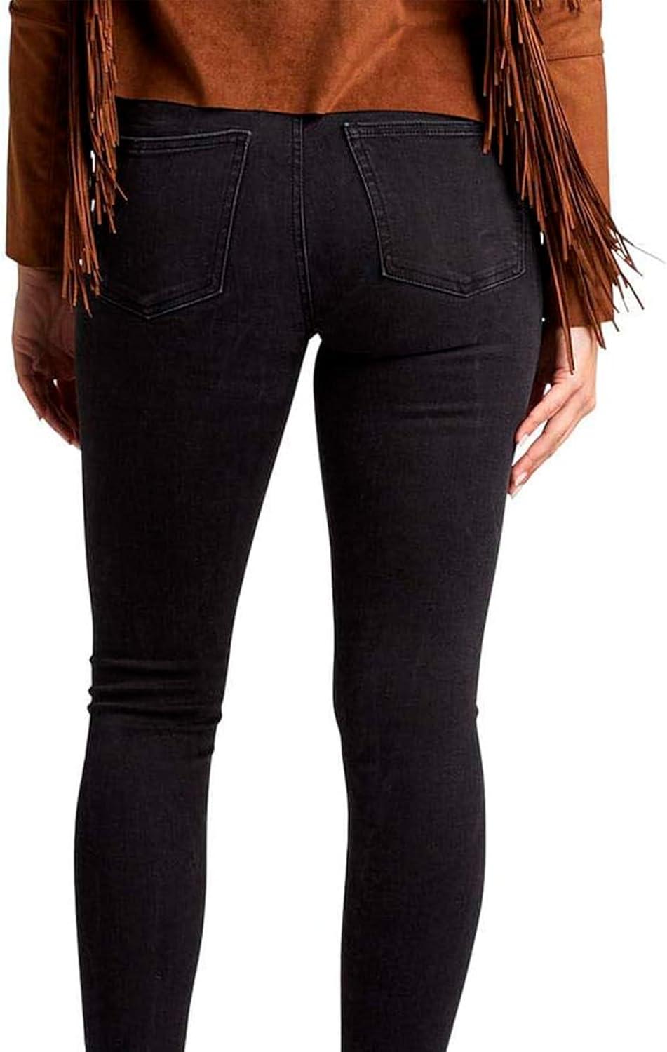 image:imageSilver Jeans Co Womens Most Wanted Mid Rise Skinny Fit JeansBlack