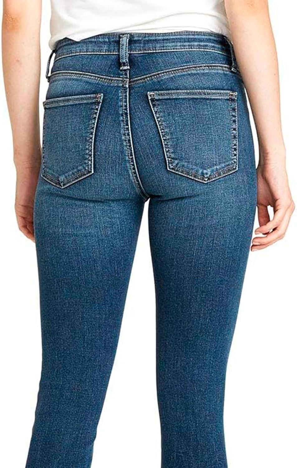image:imageSilver Jeans Co Womens Most Wanted Mid Rise Skinny Fit JeansDark Indigo Wash
