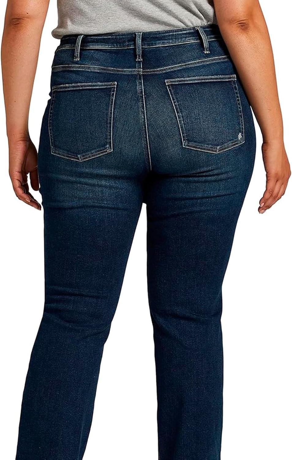 image:imageSilver Jeans Co Womens Plus Size Infinite Fit High Rise Bootcut JeansLegacyMed Wash Inf353