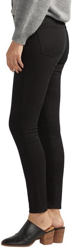 image:imageSilver Jeans Co Womens Plus Size Isbister High Rise Skinny Leg JeansLuxe Stretch Black