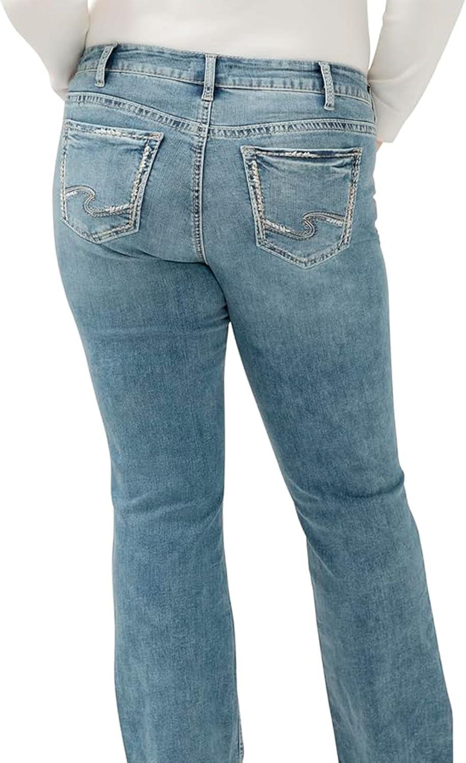 image:imageSilver Jeans Co Womens Plus Size Suki Mid Rise Slim Bootcut JeansMed Wash Sia336