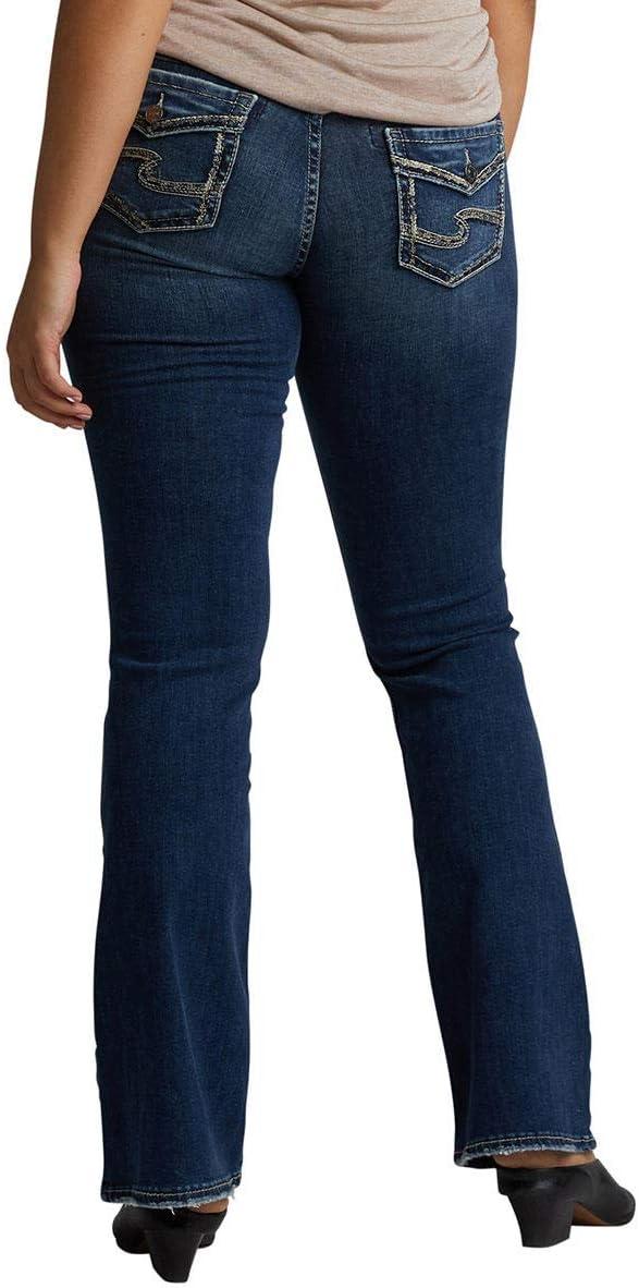 image:imageSilver Jeans Co Womens Plus Size Suki Mid Rise Slim Bootcut JeansPower Stretch Dark Wash