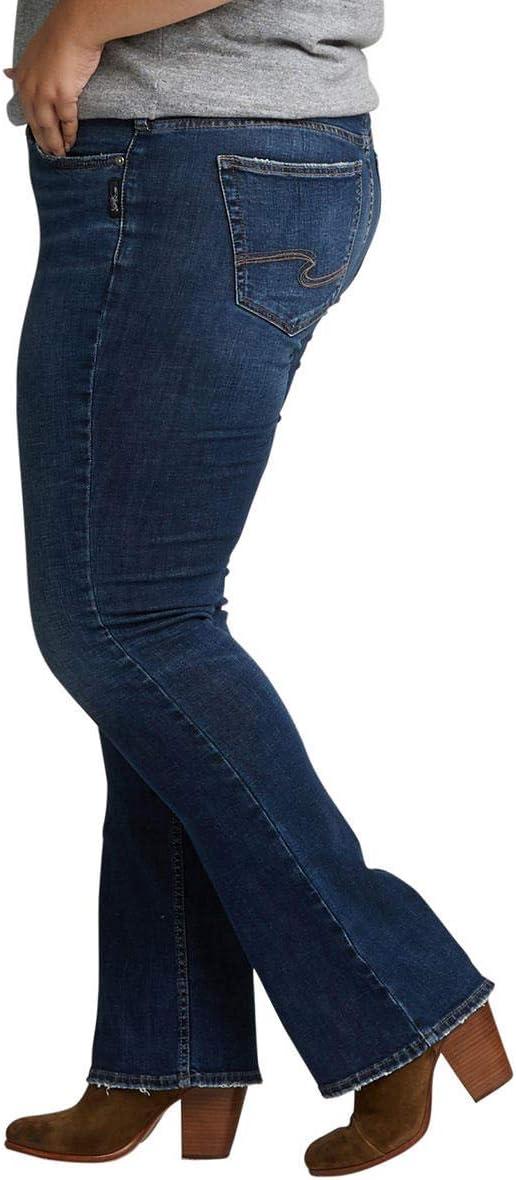 image:imageSilver Jeans Co Womens Plus Size Suki Mid Rise Slim Bootcut JeansVintage Dark Wash