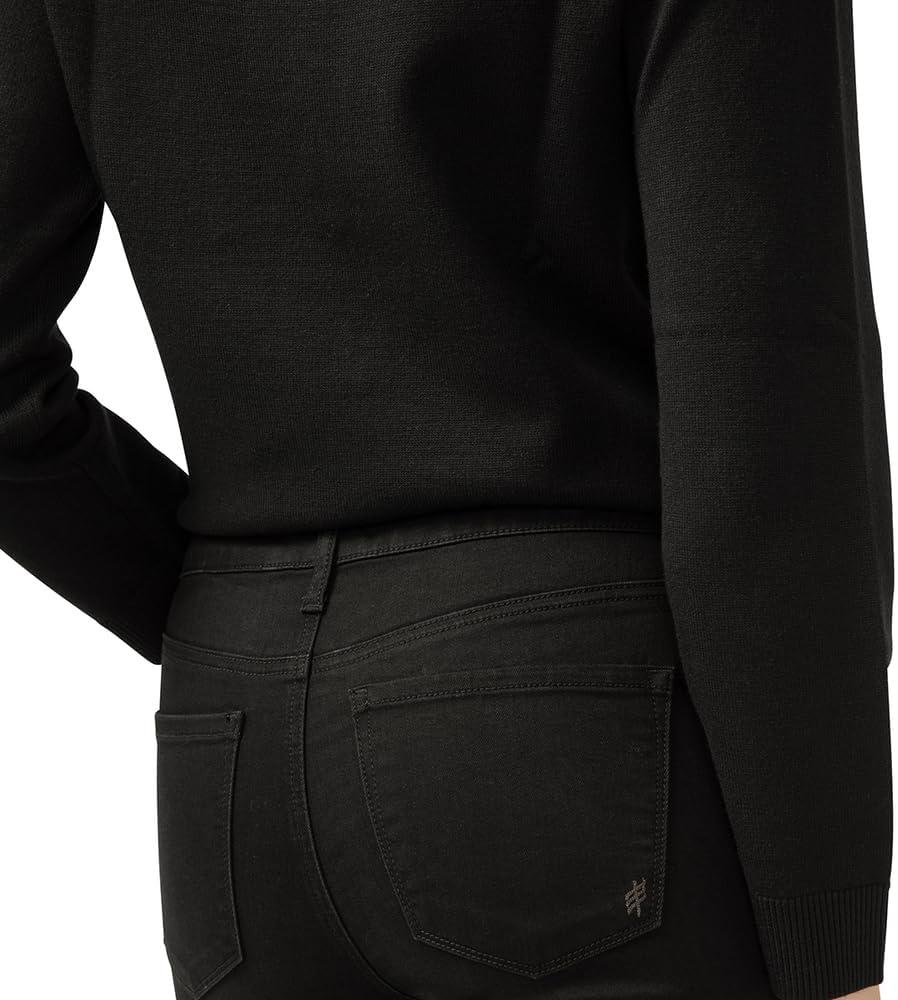 image:imageSilver Jeans Co Womens Suki Mid Rise Curvy Fit Flare Leg JeansLuxe Stretch Black