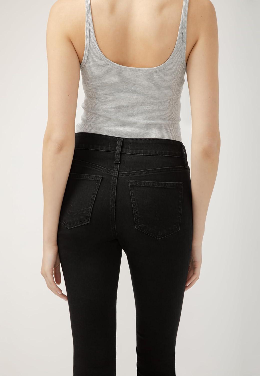image:imageSilver Jeans Co Womens Suki Mid Rise Curvy Fit Skinny JeansBlack