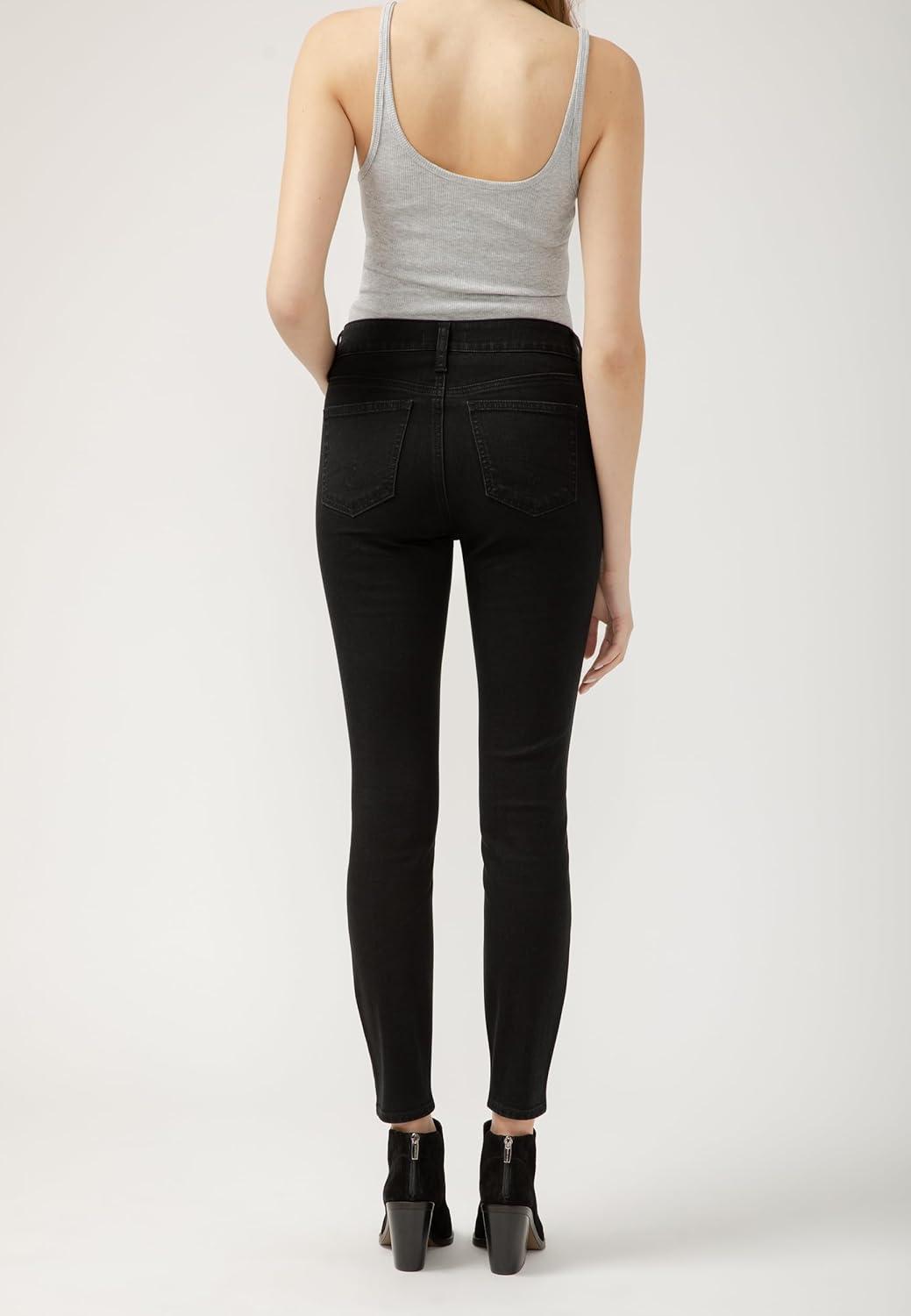 image:imageSilver Jeans Co Womens Suki Mid Rise Curvy Fit Skinny JeansBlack