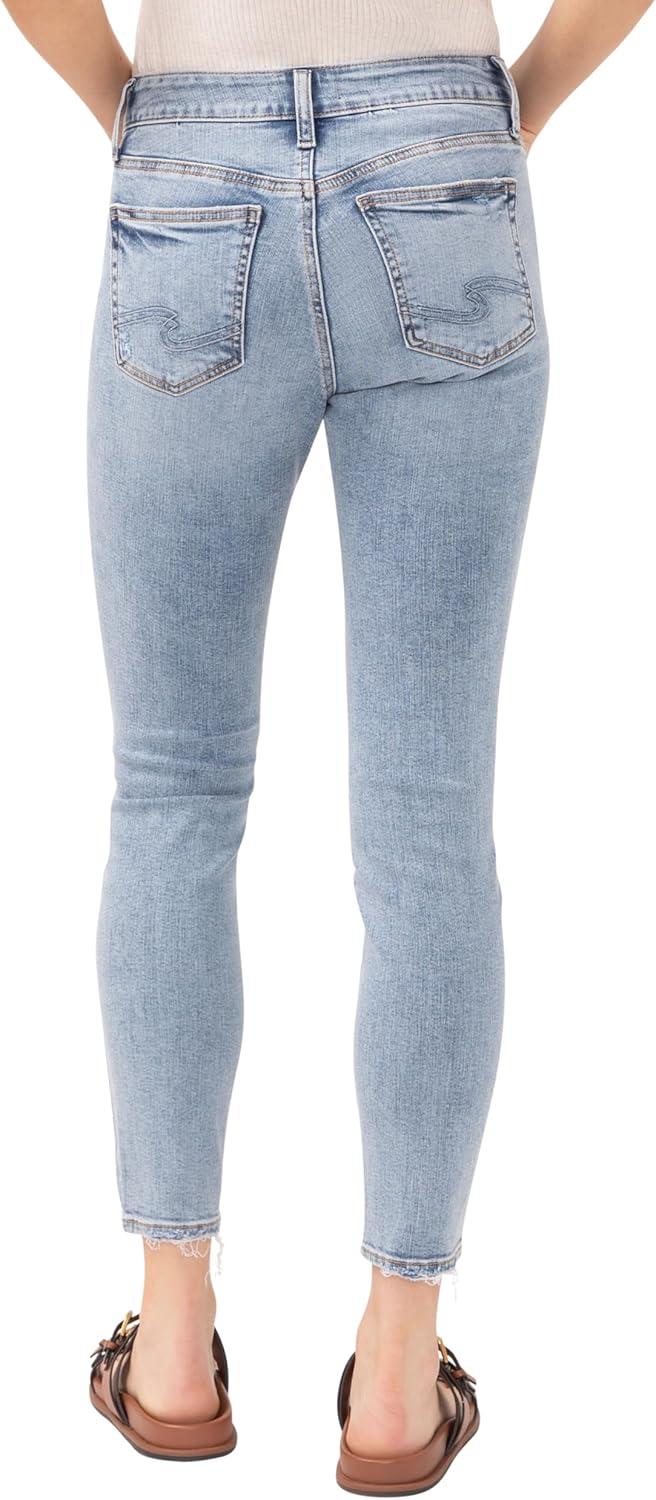 image:imageSilver Jeans Co Womens Suki Mid Rise Curvy Fit Skinny JeansBoogie