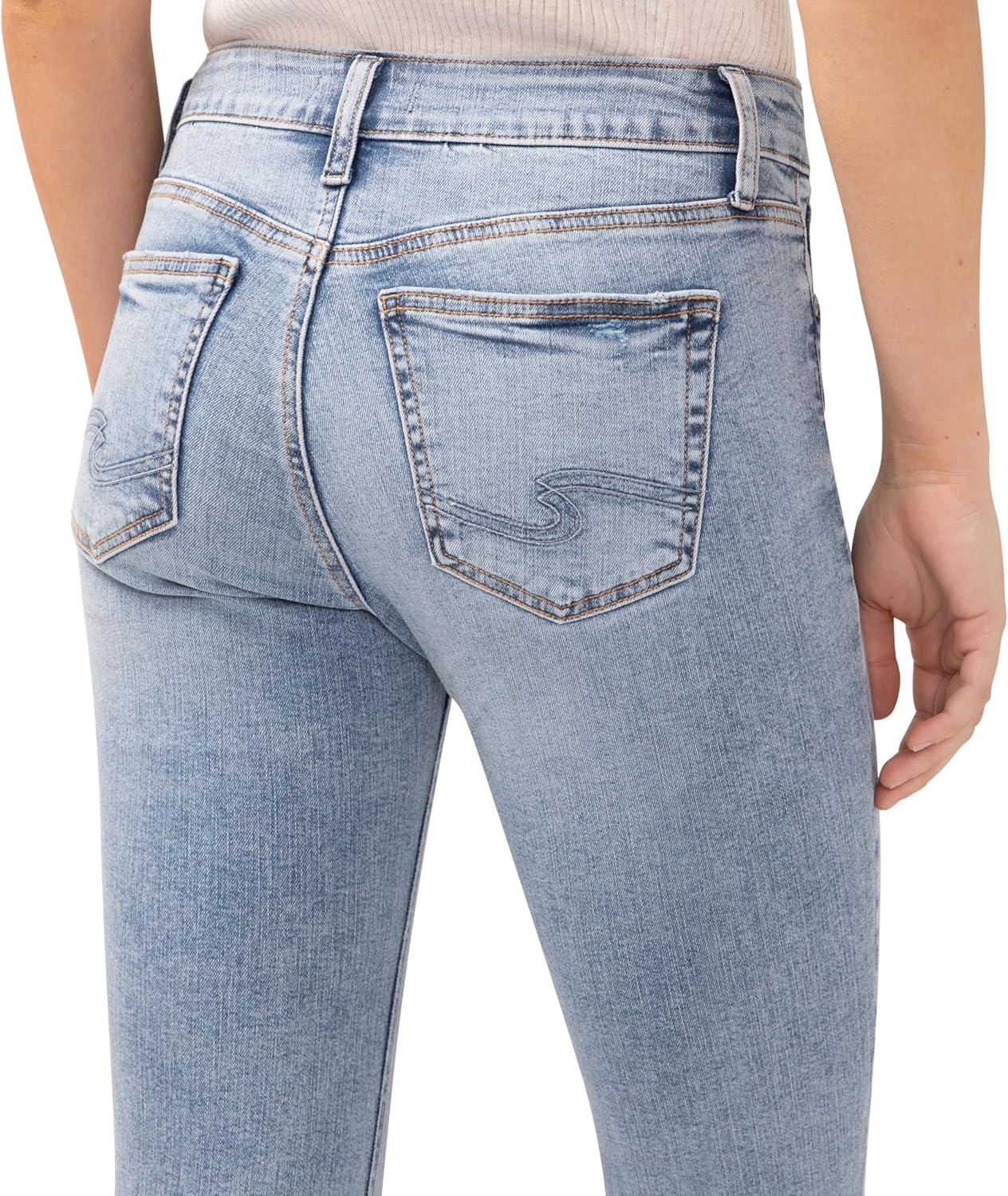 image:imageSilver Jeans Co Womens Suki Mid Rise Curvy Fit Skinny JeansBoogie