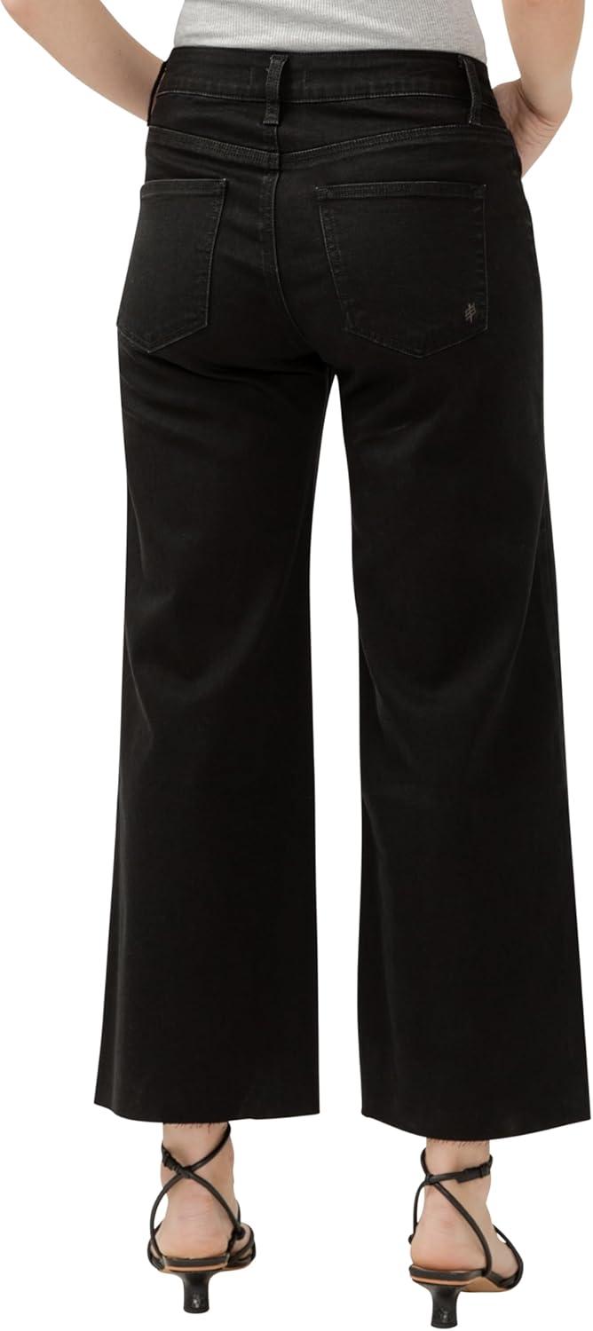 image:imageSilver Jeans Co Womens Suki Mid Rise Curvy Fit Wide Leg JeansLuxe Stretch Black