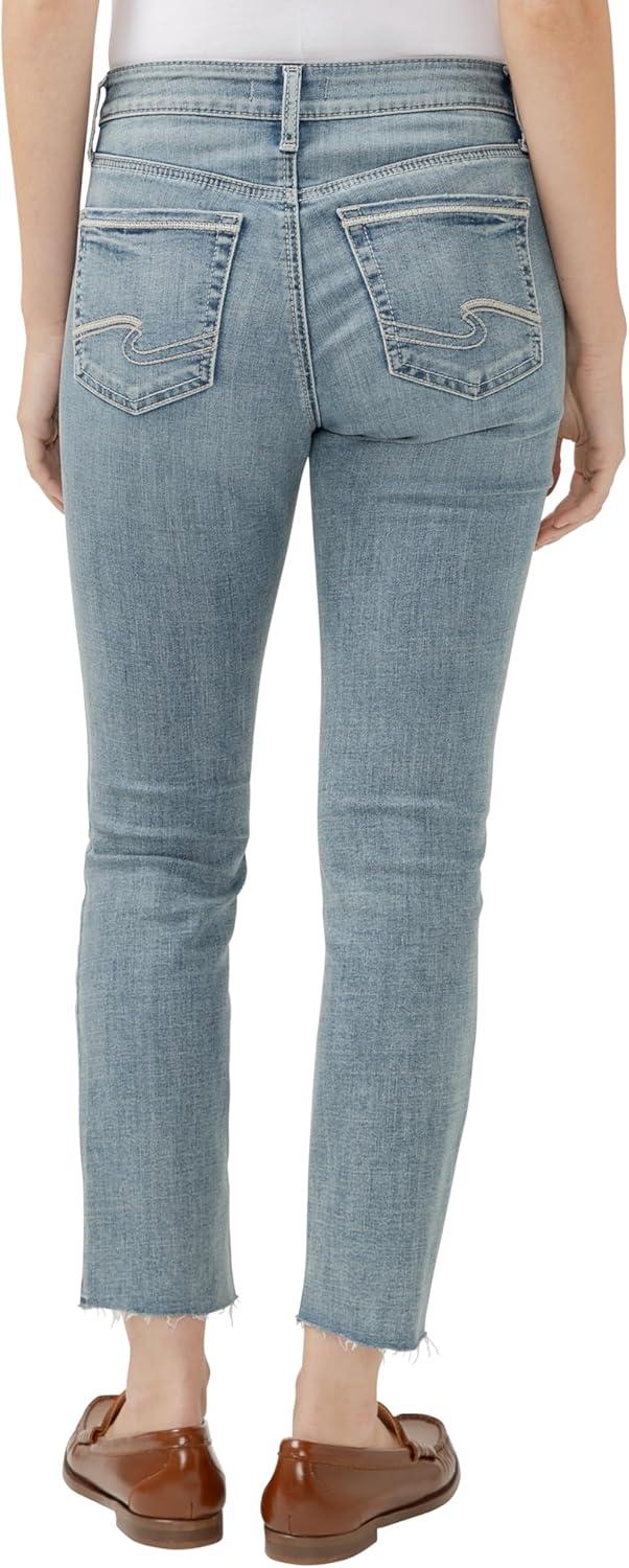 image:imageSilver Jeans Co Womens Suki Mid Rise CurvyLuxe Stretch Indigo