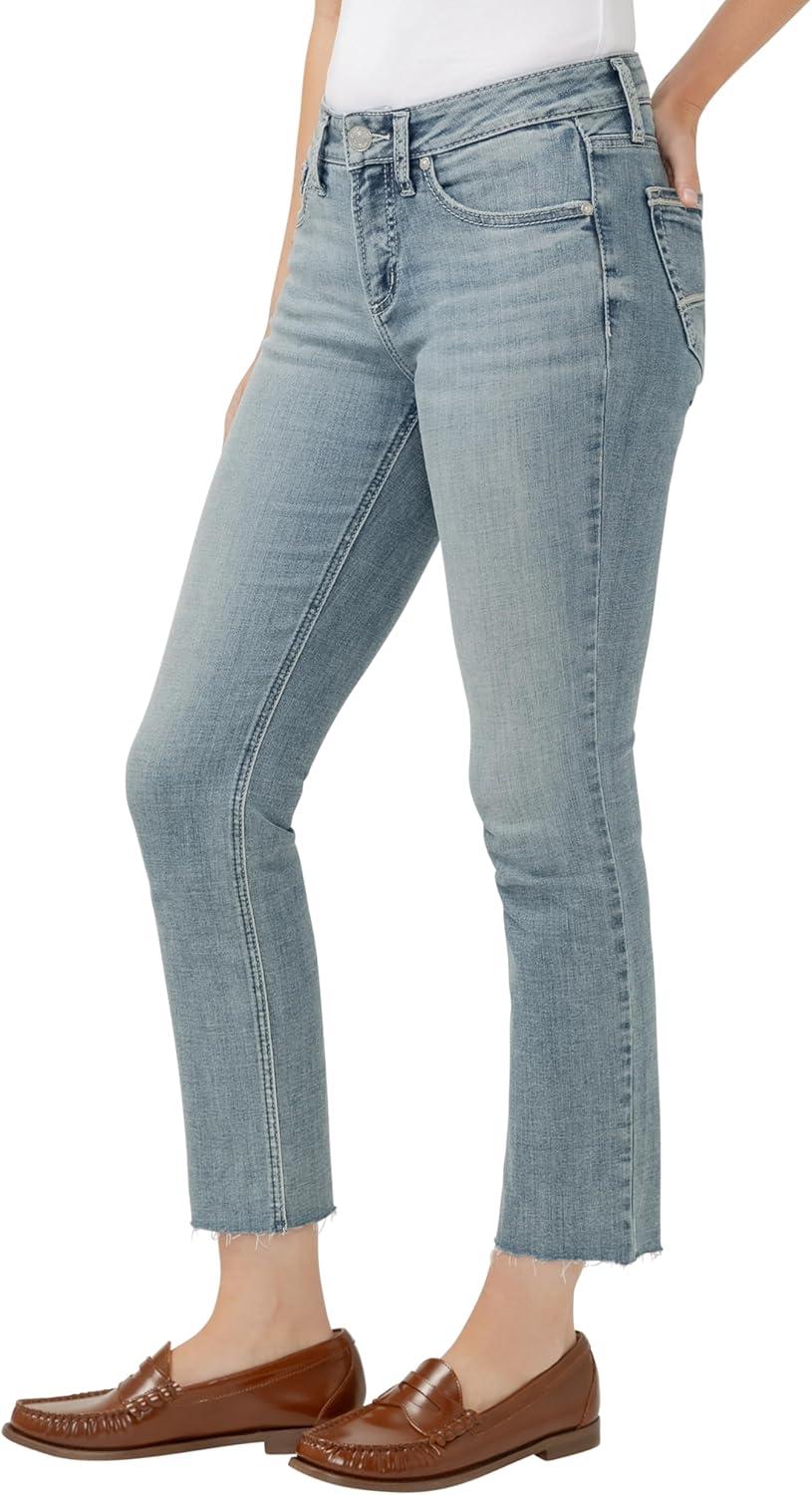 image:imageSilver Jeans Co Womens Suki Mid Rise CurvyLuxe Stretch Indigo