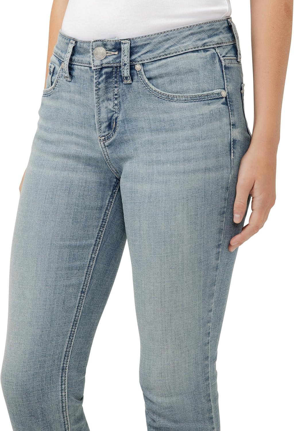 image:imageSilver Jeans Co Womens Suki Mid Rise CurvyLuxe Stretch Indigo