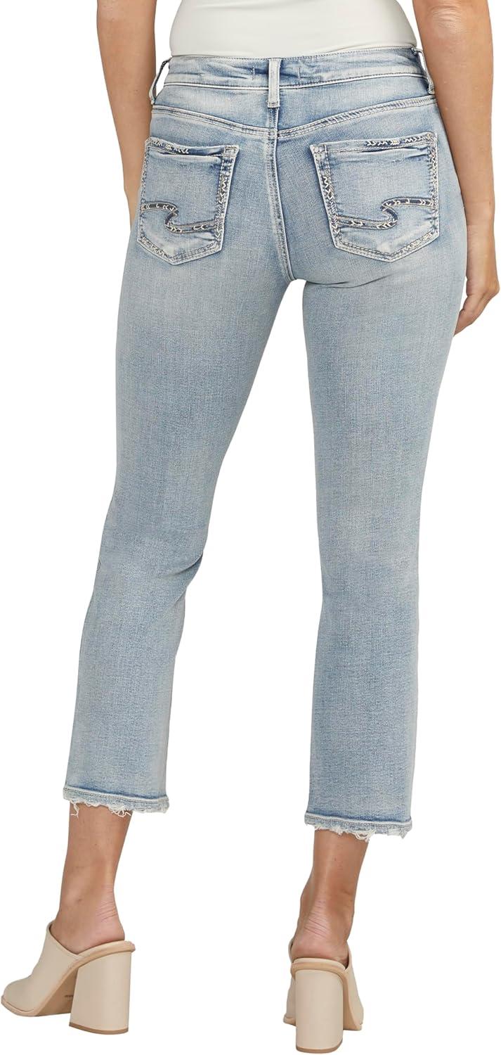 image:imageSilver Jeans Co Womens Suki Mid Rise CurvyMed Wash Cvs266