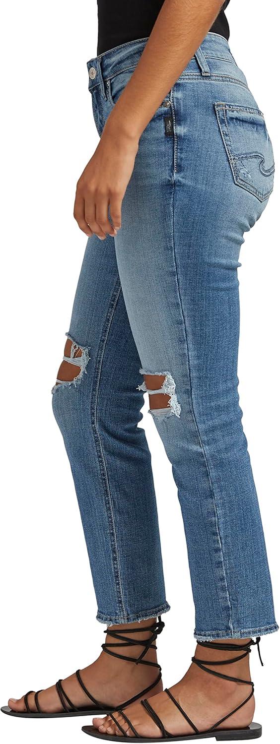 image:imageSilver Jeans Co Womens Suki Mid Rise CurvyMed Wash Eae245