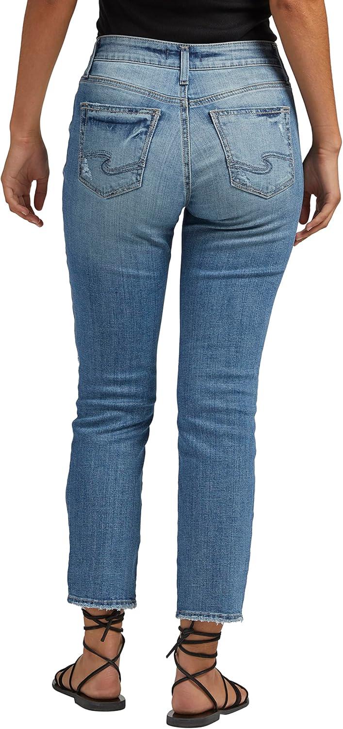 image:imageSilver Jeans Co Womens Suki Mid Rise CurvyMed Wash Eae245