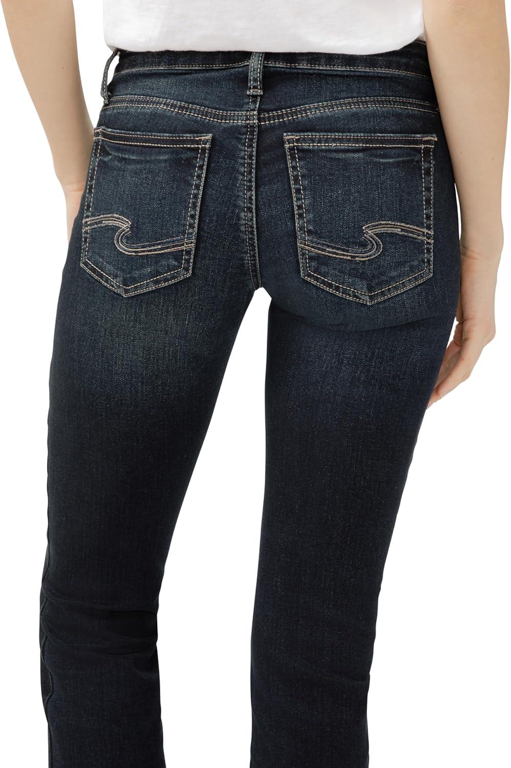 image:imageSilver Jeans Co Womens Tuesday Low Rise Slim Bootcut JeansDark Wash