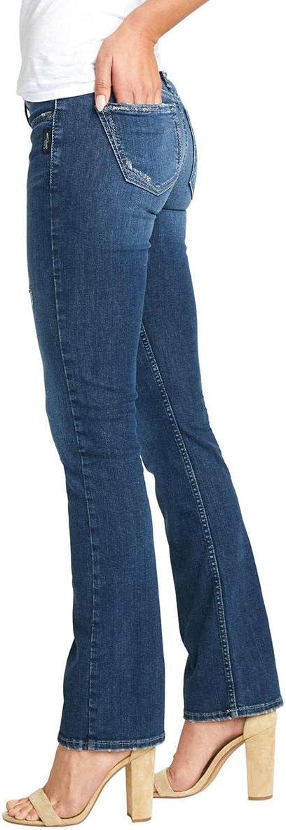 image:imageSilver Jeans Co Womens Tuesday Low Rise Slim Bootcut JeansLegacyDark Indigo Shade